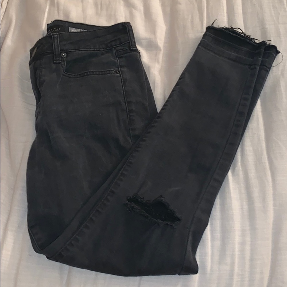 mid rise jeans